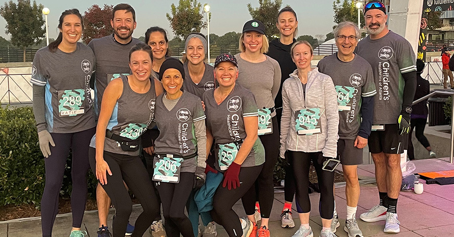 Employees at Lululemon race